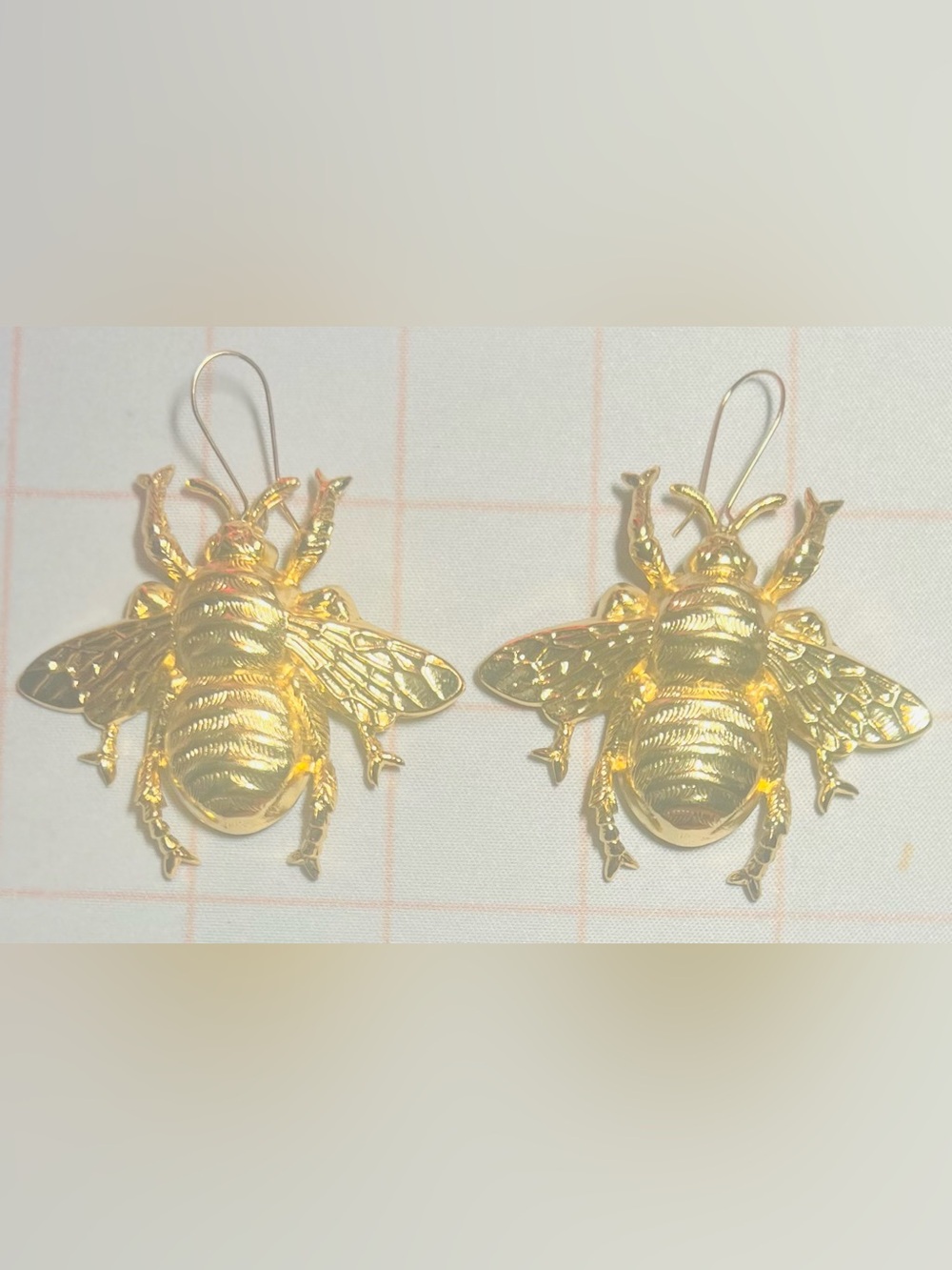 The Big F’ing Bee 🐝 Earrings in Gold